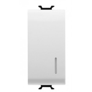 Chorus 1M Intermediate Lit Switch Module General White