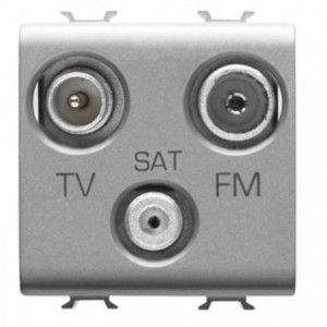 Chorus 2M Tv+fm+sat Direct Male Type Connection Titanium