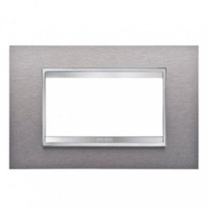Chorus Lux 4-GANG Cover Plate Stainless Steel