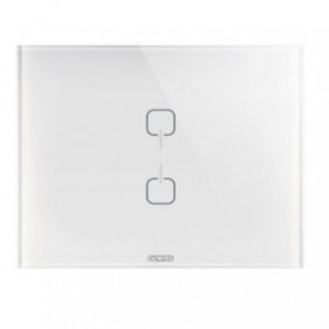 Knx Ice Touch Cover Plate 2 Symbol White