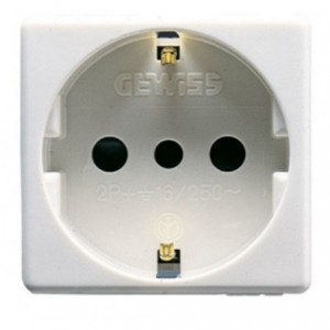 16A 2P+E Italian/German Socket Outlet