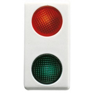 Red/Green Double Light 230V Lamp