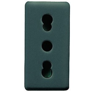16A 2P+E Dual Amp. Italian Socket Outlet