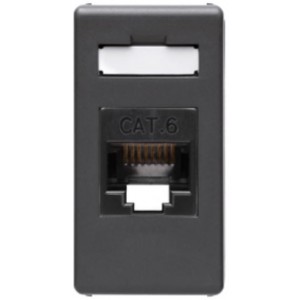 RJ45 Surface Outlet - Cat6 UTP SY/BK
