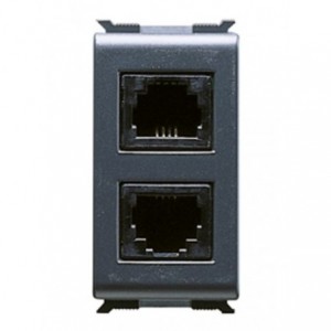 Playbus Phone Socket Outlet RJ11 ISDN 6/4 Double