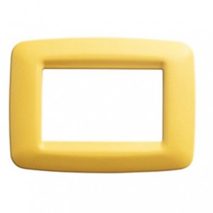 Playbus/Young 1 Gang Corn Yellow Plate
