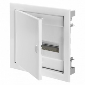 Steel DB Flush 12 Modules with Door and Tray