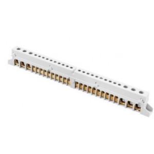 (3x25)+(10x10) Insulated Neutral and Earth Terminal Block