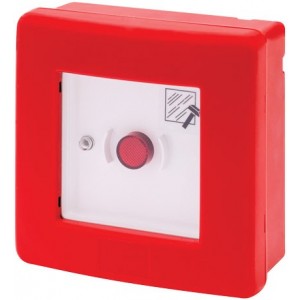 Red Emergency Break-Glass Station IP55