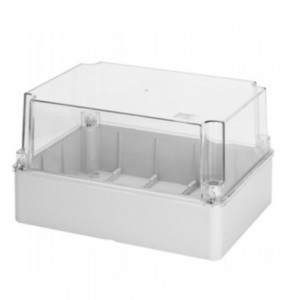 Clear Lid Enclosure 380x300x180 IP56