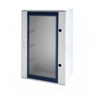Grey Enclosure 800x585x300 with Perspex Door IP66