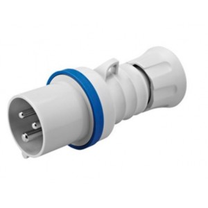 32A 2P+E 230V Plug IP44 6H