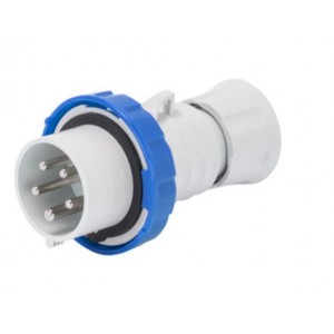 32A 3P+N+E 250V IP67 9H Plug