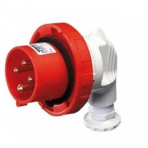 16A 3P+E 400V 90 Degree Plug IP67 6H