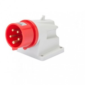 16A 3P+N+E 400V 90 Degree Appliance Inlet IP44 6H