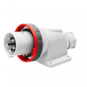 63A 3P+N+E 400V 90 Degree Appliance Inlet IP67 6H