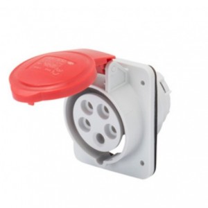 16A 3P+N+E 400V IP44 6H Socket Outlet