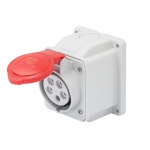 16A 3P+E 400V Surface Socket Outlet IP44 6H