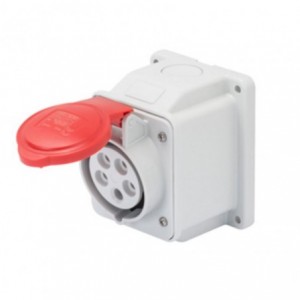 32A 3P+N+E 400V Surface Socket Outlet IP44 6H