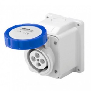 16A 2P+E 230V Surface Socket Outlet IP67 6H
