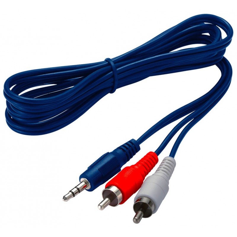 Aux RCA Cable - 3.5mm Stereo to RCA Male 5m