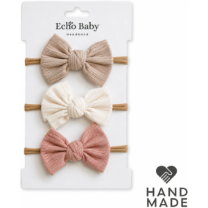 Bow Headbands - Set of 3