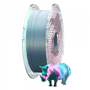 SA Filament Tri-Colour PLA+ Silk Filament Chrome Royale - Chrome Pink &amp; Chrome Green &amp; Chrome Blue - 750g | 1.75mm
