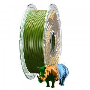 SA Filament Tri-Colour PLA+ Silk Filament Evergreen Steel - Copper &amp; Steel Blue &amp; Green - 750g | 1.75mm
