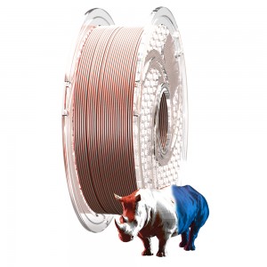 SA Filament Tri-Colour PLA+ Silk Filament Fire- Ice &amp; Sky - Gloss White &amp; Royal Blue &amp; Merlot - 750g | 1.75mm