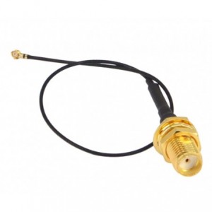 SMA FEMALE TO IPEX CLIP-ON LEAD - 200mm GSM40-3/2