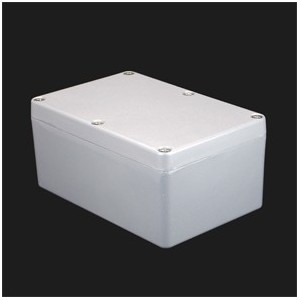 IP65 ALUMINUM ENCLOSURE D/C 120x80x57mm FA2-GREY