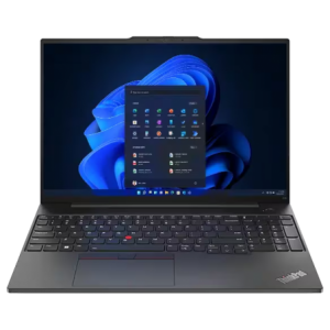 Lenovo E16 G4 PTL U5-325 16GB DDR5 512GB SSD M.2 2242 TLC G4 Integrated Windows 11 Pro 64 16.0" WUXGA AG 300nits FHD IR Cam Wi-Fi 7- 802.11be 2x2 + BT5.4 Y-FPR 3 Cell 48Whr 65W USB-C 3PIN-ZA BKLT KB U