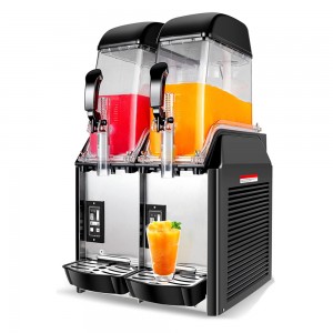 Double Barrel Commercial Slush Machine | 24L Capacity