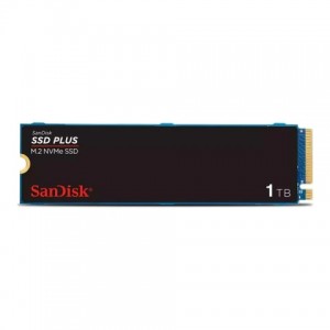 SanDisk SSD PLUS PCIe GEN 3 NVMe SSD- 3200MB/s R- 3 Y Warranty- 1TB