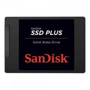 SanDisk SSD Plus 1TB 2.5 SATA SSD- Internal SSD- Read speeds up to 545 MB/s- SATA III 6 GB/s