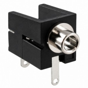 3P 2.5mm MONO PHONE JACK / FEMALE MJ-2508N