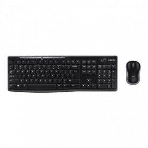 Logitech MK270 Wireless Keyboard and Mouse Combo - Black