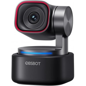 OBSBOT Tiny 3 AI-Powered Spatial Audio 4K Webcam with AI Tracking &amp; HDR
