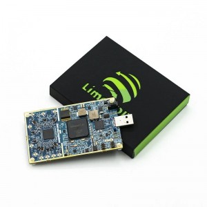 LimeSDR Software Defined Radio Development Board for Signal Transceiving