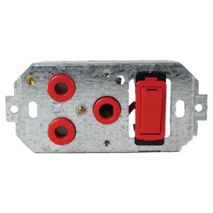 Classic Vertical Dedicated 16A Switched Socket Outlet