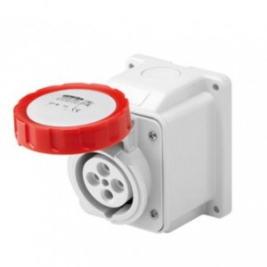16A 2P+E 400V 10° W.Receptacle IP67 9H