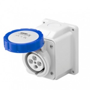32A 2P+E 230V Surface Socket Outlet IP67 6H