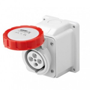 32A 3P+N+E 400V Surface Socket Outlet IP67 6H