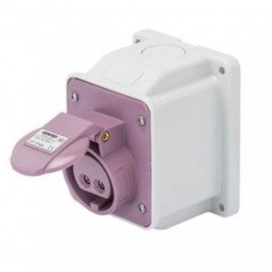 16A 3P 24V 10 Degree Surface Socket Outlet IP44
