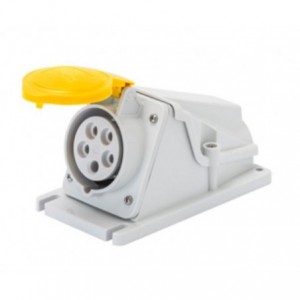 16A 2P+E 110V 90D Switched Socket Outlet IP44 4H