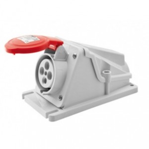16A 3P+E 400V 90 Degree Socket Outlet IP44 6H