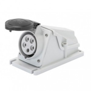 16A 3P+N+E 500V 90 Degree Socket Outlet IP44