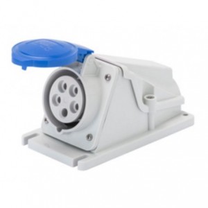 32A 2P+E 230V 90 Degree Socket Outlet IP44 6H
