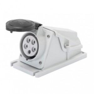 32A 3P+N+E 500V 90 Degree Socket Outlet IP44