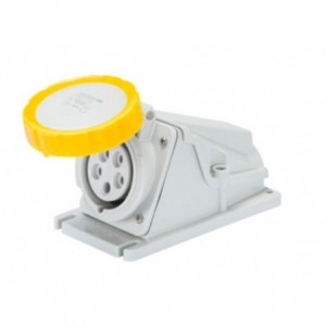 16A 2P+E 110V 90D Switched Socket Outlet IP67 4H